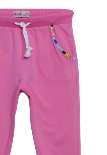 alisé - Katoenen meisjes joggingbroek rose - Alisé kids
